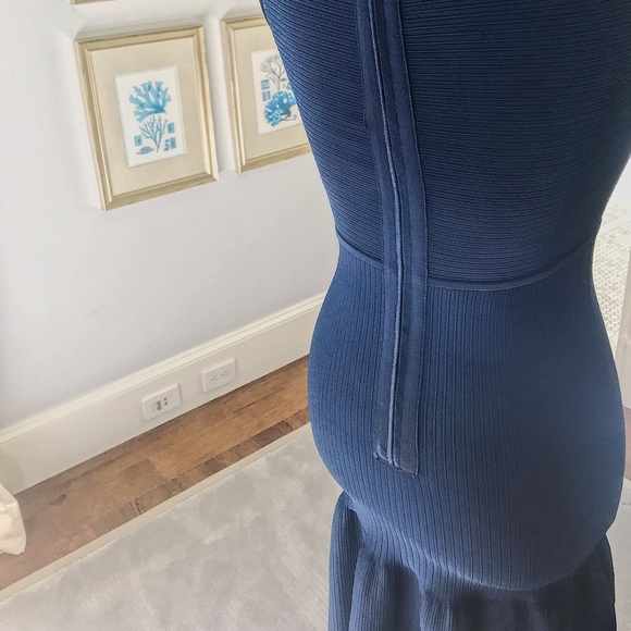 Issa Navy Dress - Picture 3 of 5